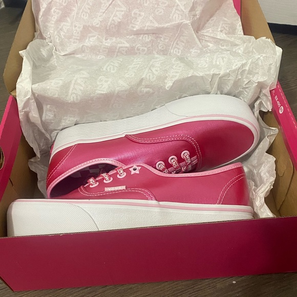 NIB Vans x Barbie Pink Sneakers - Picture 2 of 8